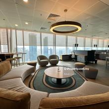 High Floor Grade A Office with Unblocked City View of 4 Towers !