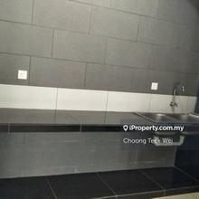 Semi furnished, facing pool view