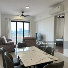 Partly furnished unit available now