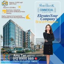 Strata Titled Office Towers at The Northbank Facing Main Road 