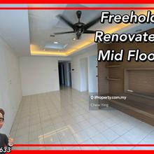 Freehold / Renovated / Mid Floor / Well maintained