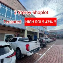 Tenanted High Roi 5.47%, 2 Storey Shoplot, For Sale 