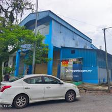 Corner lot factory for sale at indera mahkota 14