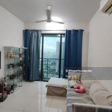 Partly furnished unit