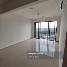 Partly furnished with nice balcony view
