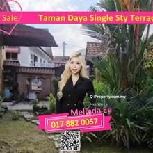 Johor Bahru Taman Daya Fully Renovated Single Storey Terrace Corner