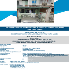 Auction Halaman Mayang 4 !! Below Market Price!!