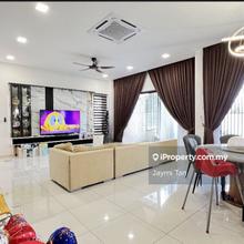 Super cheap fully furnished newly completed Semi D in Semanja for sale