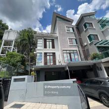 Freehold & Unblock View / Anjung Tiara 3sty, Semi D, Segambut