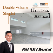 Double Volume Shop For Rent @ Hillpark Aspirasi 