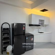 2 rooms with fully furnished, corner unit with internet 