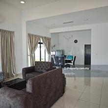 Canal garden@horizon hills 2 storey terrace corner 45x75 fully furnish