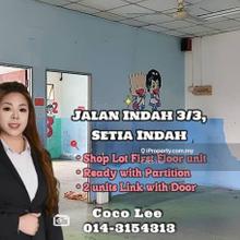 Setia Indah @ 1st Floor Shop Lot Link unit