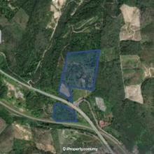 Development land next to highway