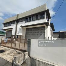 Igb klebang 1.5 semid factory for rent 