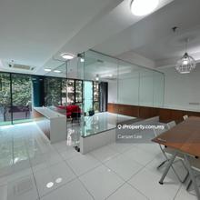 With Office Furnished