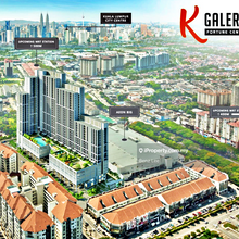 Kepong fortune centra 1st floor shop office sale tenanted main road