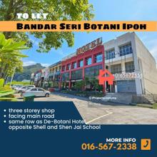 3-Storey Shop for Rent in Bandar Seri Botani Ipoh