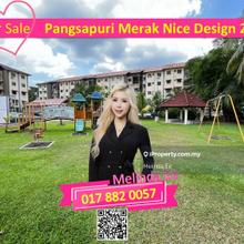 Kangkar Pulai Pangsapuri Merak Nice Design 2bed Rm500 Can Buy