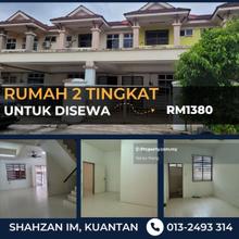Rumah 2 Tingkat untuk Disewa Kuantan
