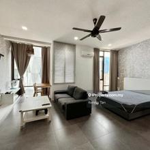 Big studio layout, fully furnished, well kept condition