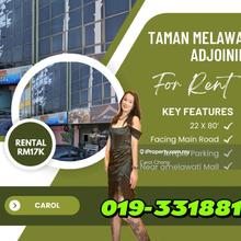 Taman Melawati  Ground Floor Adjoining Unit For Rent