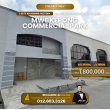 Adjoining 1.5sty Factory Mwe Kepong Commercial Park Industrial Park