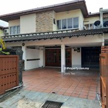Terrace house at Tmn Tun Dr Ismail for rent 