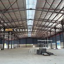 Bukit Minyak 1 storey detached factory 600amp for rent