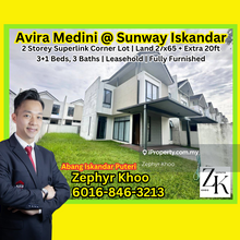 Avira Medini @ Sunway Iskandar 2 Storey Superlink House For Rent