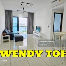 Direct Seaview/ Q1 950sf Fully Furnished 2 Car Park Bayan Lepas