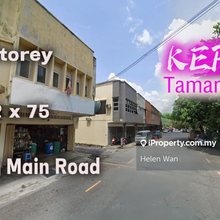 Kepong Taman Ehsan 2 Storey Shoplot Facing Main Road 