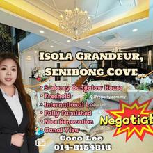 Isola Grandeur Senibong Cove @ Canal View 3-storey Bungalow House