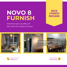 Fully Furnish Renovated 2 Room Novo 8 Condo Bachang Kampung 8 Kenanga