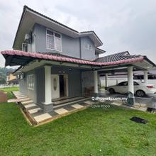 1.5 Storey Bungalow Corner @ Melor Bukit Beruntung Semi Furnished