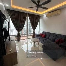 Fully furniture swimming pool view 3 room greenfield regency tampoi