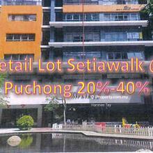 Retail Lot Setiawalk @ Puchong