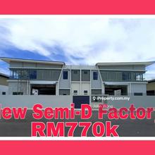 New Launch,Corner. Cheapest Factory in Ampangan, Seremban, Senawang