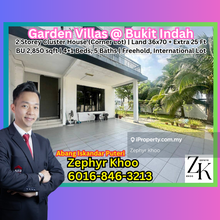 Garden Villas @ Taman Bukit Indah 2 Storey Cluster House Corner Lot