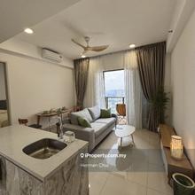 Fully furnished Corner Unit with Balcony