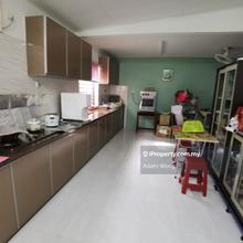 Partly Furnished Single Sty Semi D Taman Berlian Kenari Bakar Sampah