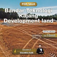 Bandar Teknologi Kajang Development land for sale