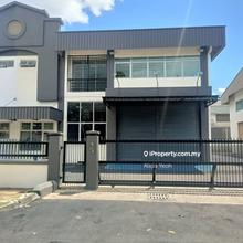 Chan Sow Lin Sg Besi 1.5sty Semi-D  Factory For Rent