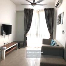Fully Furnished 1 Bedroom at Afiniti Residences Medini for Rent