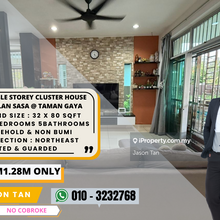 Jalan Sasa @ Taman Gaya @ Double Storey Cluster House
