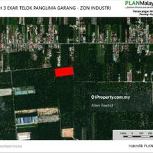 Spacious 3 Acres Agricultural Land Telok Panglima Garang