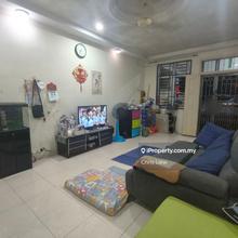 Bukit Indah single storey terrace in partly furnished, negotiable