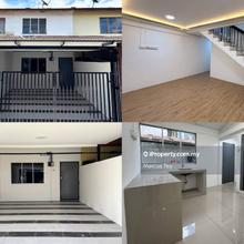 2 storey Terrace Low Cost/ Full Loan/New Renovated/ Taman Kluang Barat