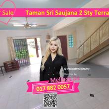 Kota Tinggi Taman Sri Saujana Beautiful 2 Storey Terrace 4bed