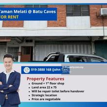 Strategic location with steady footfall